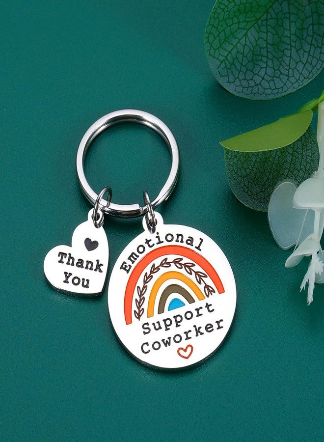 FOOZDEEVAAQ Coworker Leaving Gifts for Women Men Christmas Stocking Stuffers White Elephant Valentine Emotional Support Coworker Gifts Emotional Support Keychain Goodbye Farewell Employee Appreciation Dispatcher - Image 2